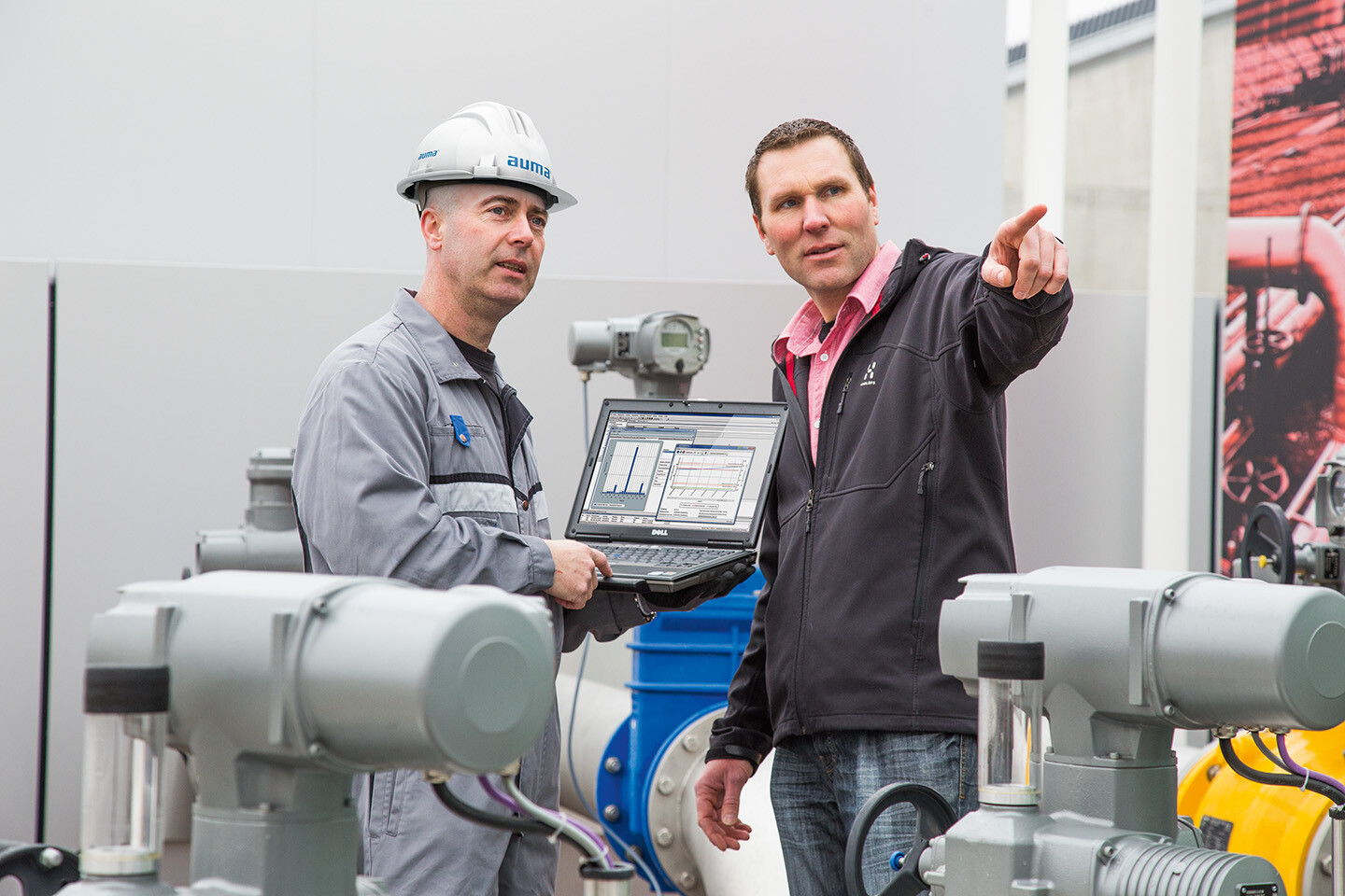 Partner for electric acutators